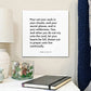 Bedside mouting of the scripture tile for Alma 34:26-27 - "Pour out your souls in your closets"