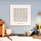 Desk mouting of the scripture tile for Alma 37:44-45 - "It is as easy to give heed to the word of Christ"