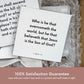 Shipping materials for scripture tile of 1 John 5:5 - "Who is he that overcometh the world, but he that believeth"