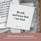 Shipping materials for scripture tile of Psalms 46:10 - "Be still, and know that I am God"