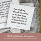 Shipping materials for scripture tile of D&C 115:4 - "Thus shall my church be called in the last days"