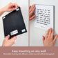 Mounting of scripture tile for Isaiah 41:10 - "I will uphold thee with the right hand of my righteousness"