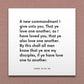 Wall-mounted scripture tile for John 13:34-35 - "A new commandment I give unto you, That ye love one another"