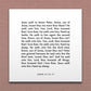 Wall-mounted scripture tile for John 21:15-17 - "Lord, thou knowest that I love thee"
