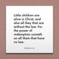 Wall-mounted scripture tile for Moroni 8:22 - "Redemption cometh on all them that have no law"