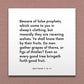 Wall-mounted scripture tile for Matthew 7:15-17 - "Every good tree bringeth forth good fruit"
