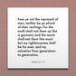 Wall-mounted scripture tile for Isaiah 51:7-8 - "Fear ye not the reproach of men"