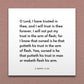 Wall-mounted scripture tile for 2 Nephi 4:34 - "I have trusted in thee, and I will trust in thee forever"