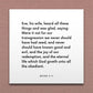 Wall-mounted scripture tile for Moses 5:11 - "We never should have known good and evil"