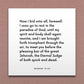 Wall-mounted scripture tile for Moroni 10:34 - "I soon go to rest in the paradise of God"