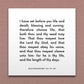 Wall-mounted scripture tile for Deuteronomy 30:19-20 - "Choose life, that both thou and thy seed may live"