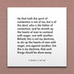 Wall-mounted scripture tile for 3 Nephi 11:29-30 - "He that hath the spirit of contention is not of me"