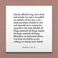 Wall-mounted scripture tile for Moroni 7:45-46 - "Charity suffereth long, and is kind"