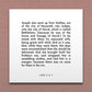 Wall-mounted scripture tile for Luke 2:4-7 - "Joseph also went up from Galilee, unto the city of David"